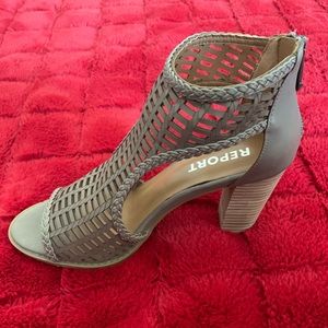 Brand new Report brand open toed 3 1/2” heels.